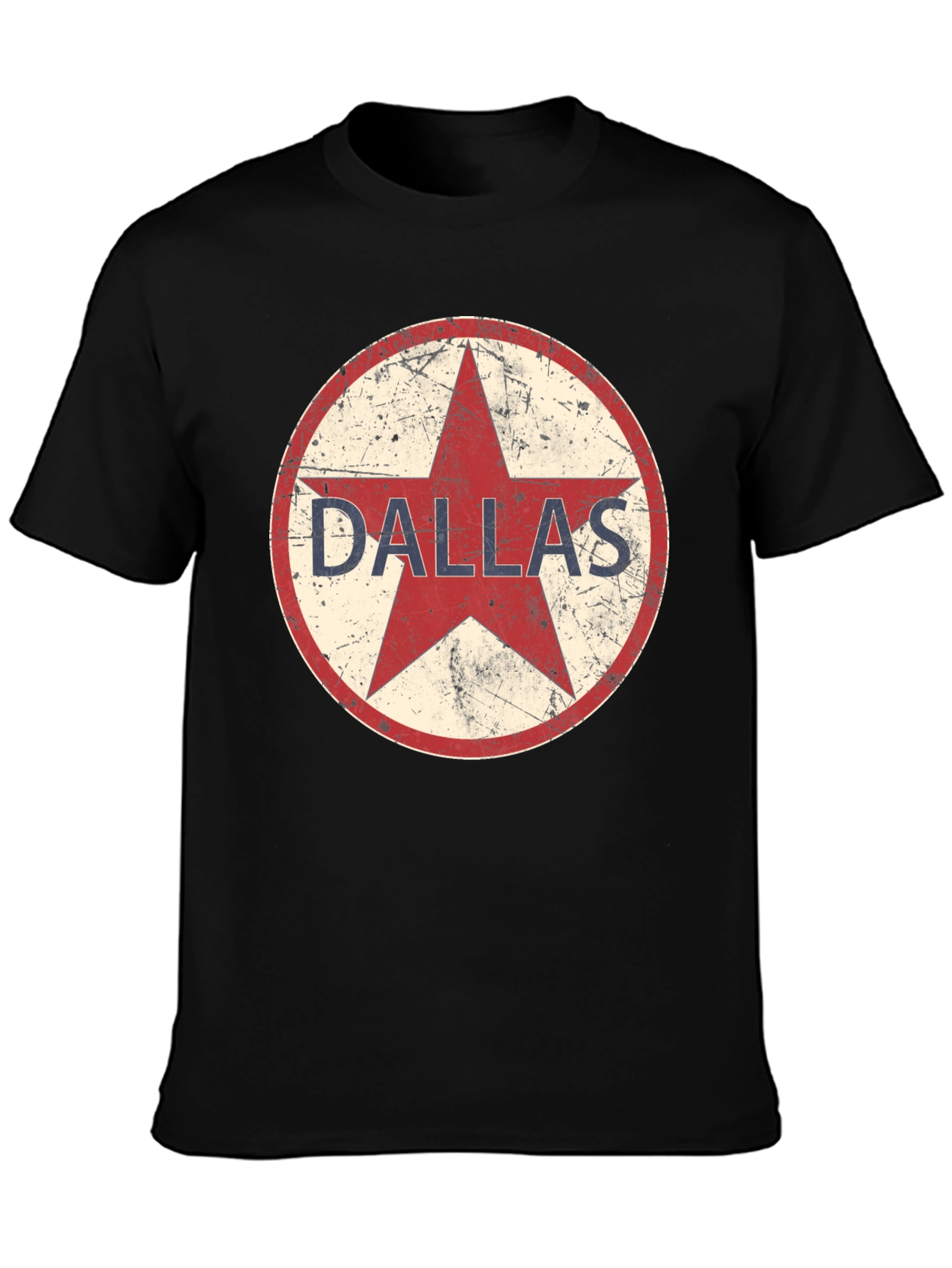 Dallas Star Graphic Tee - Vintage Style