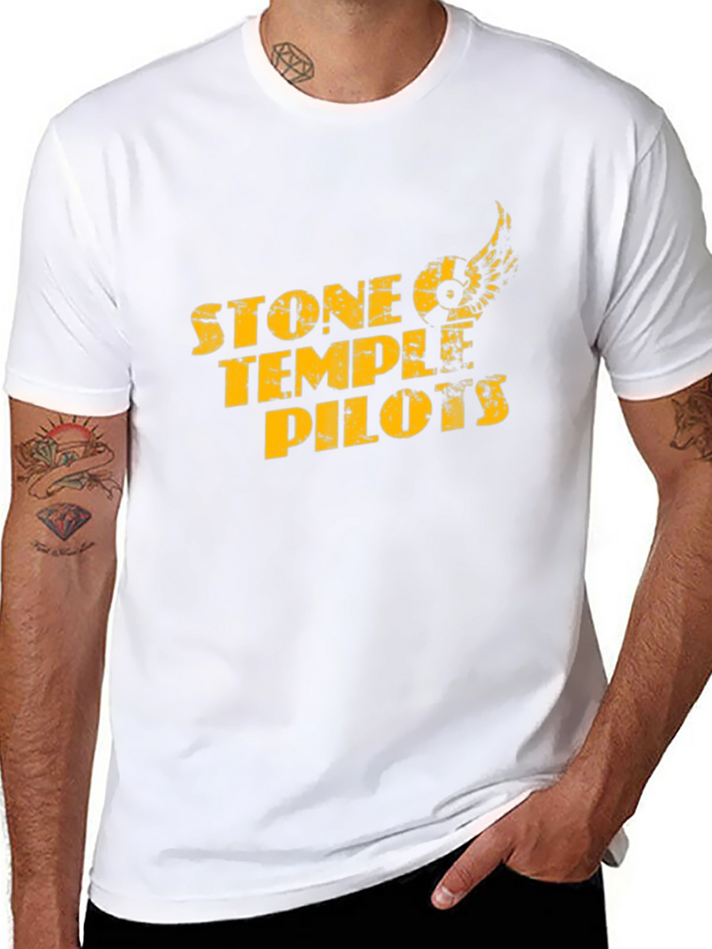 Stone Temple Pilots Black Graphic Tee