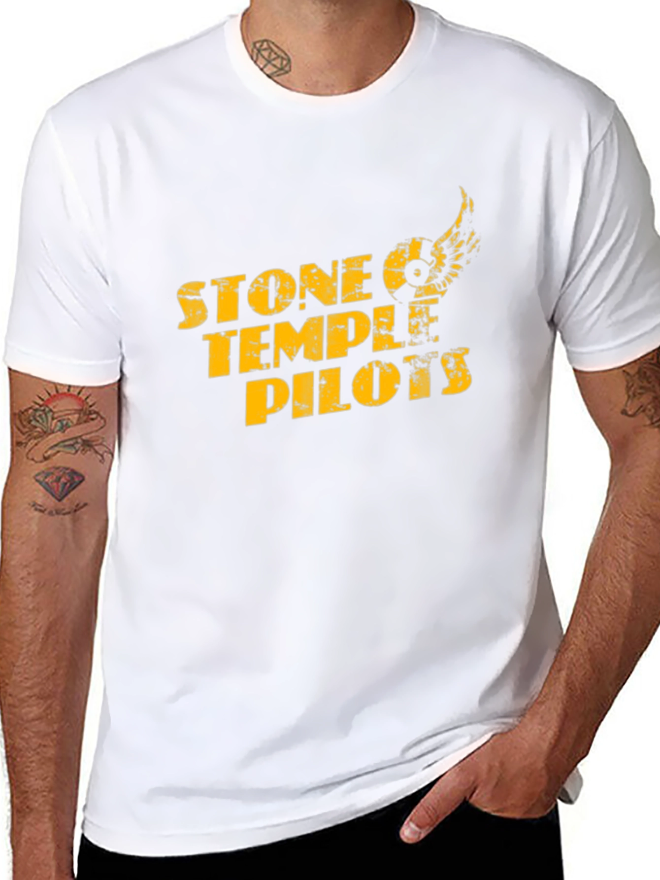 Stone Temple Pilots Black Graphic Tee