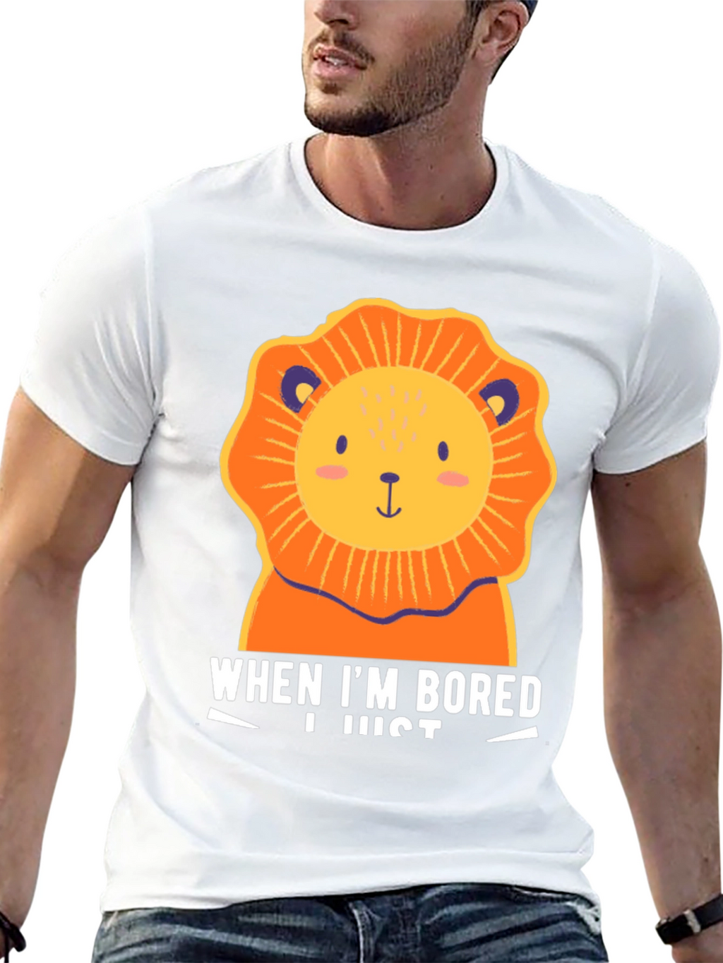 Bored Lion Graphic Tee