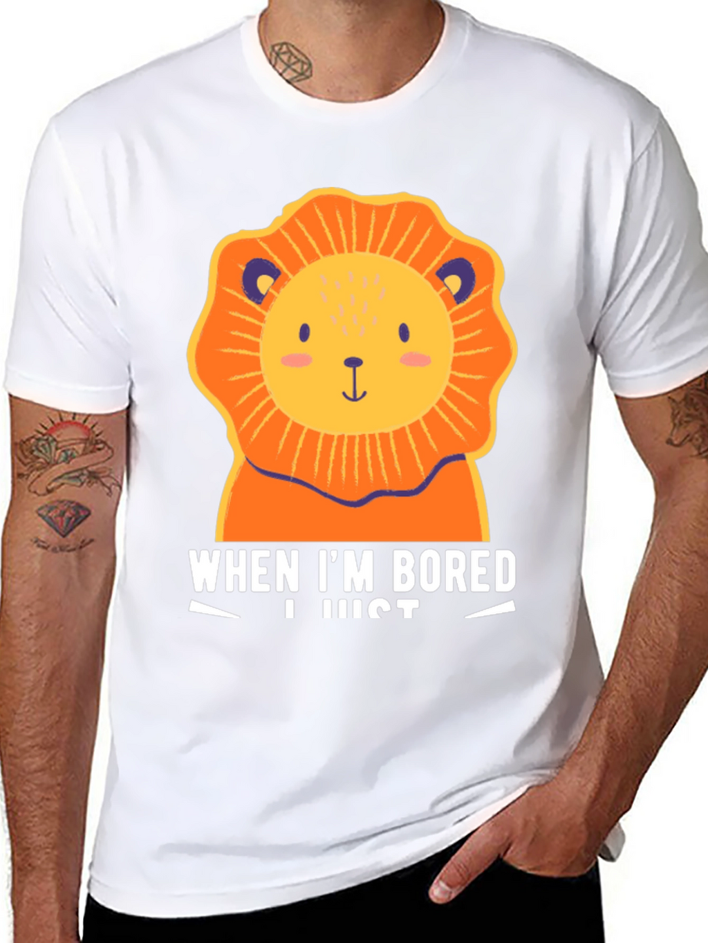 Bored Lion Graphic Tee