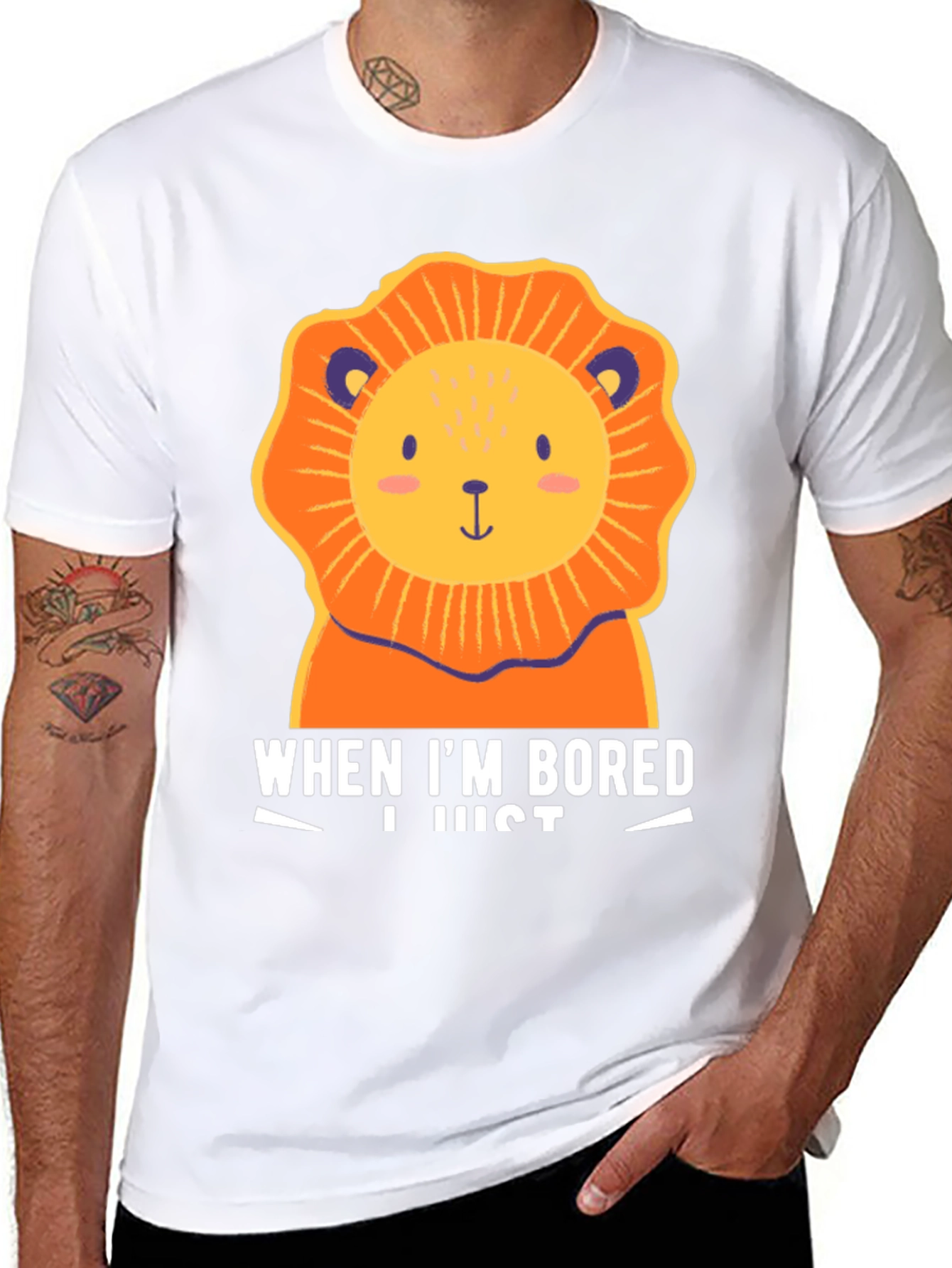 Bored Lion Graphic Tee