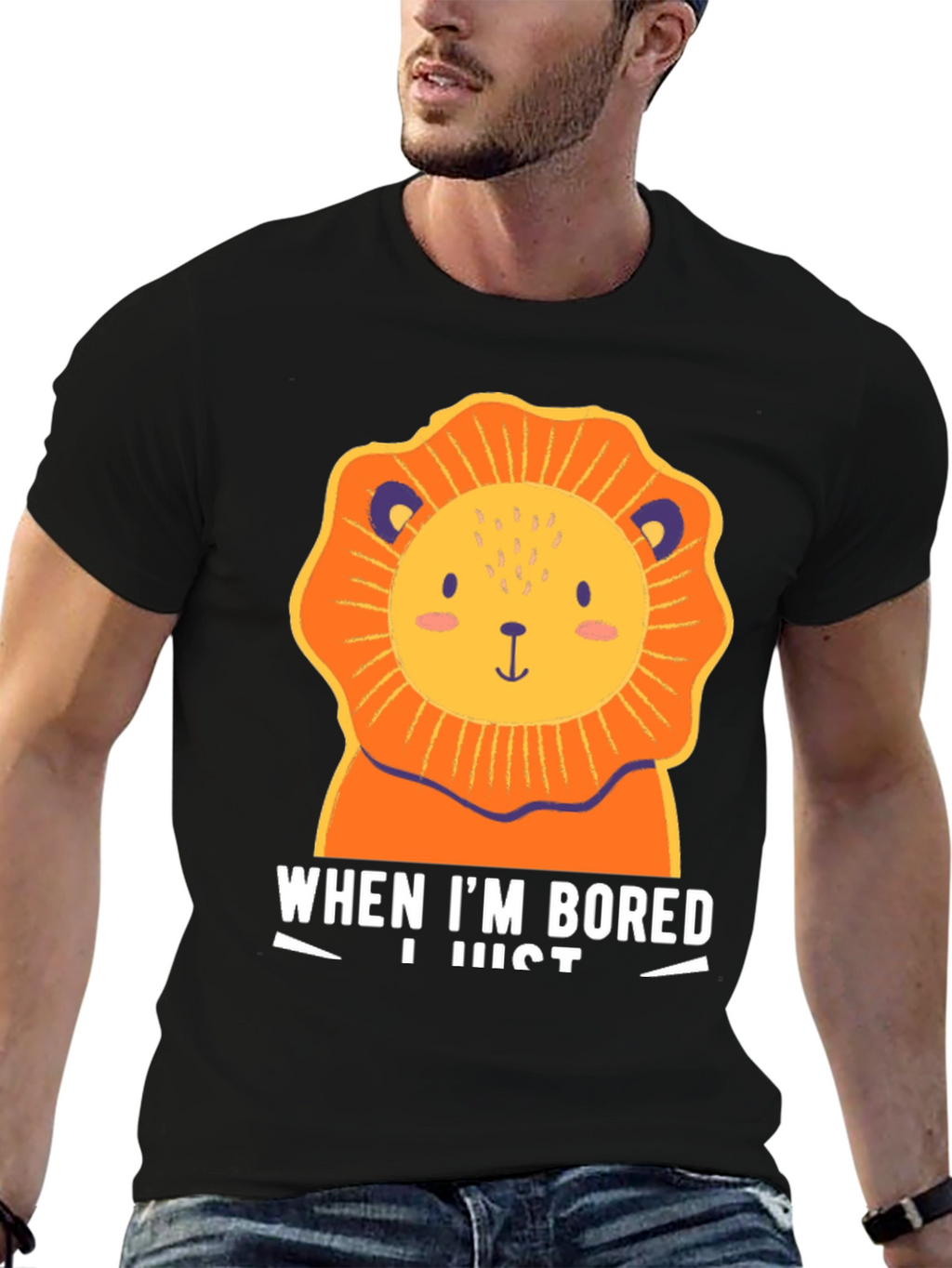 Bored Lion Graphic Tee