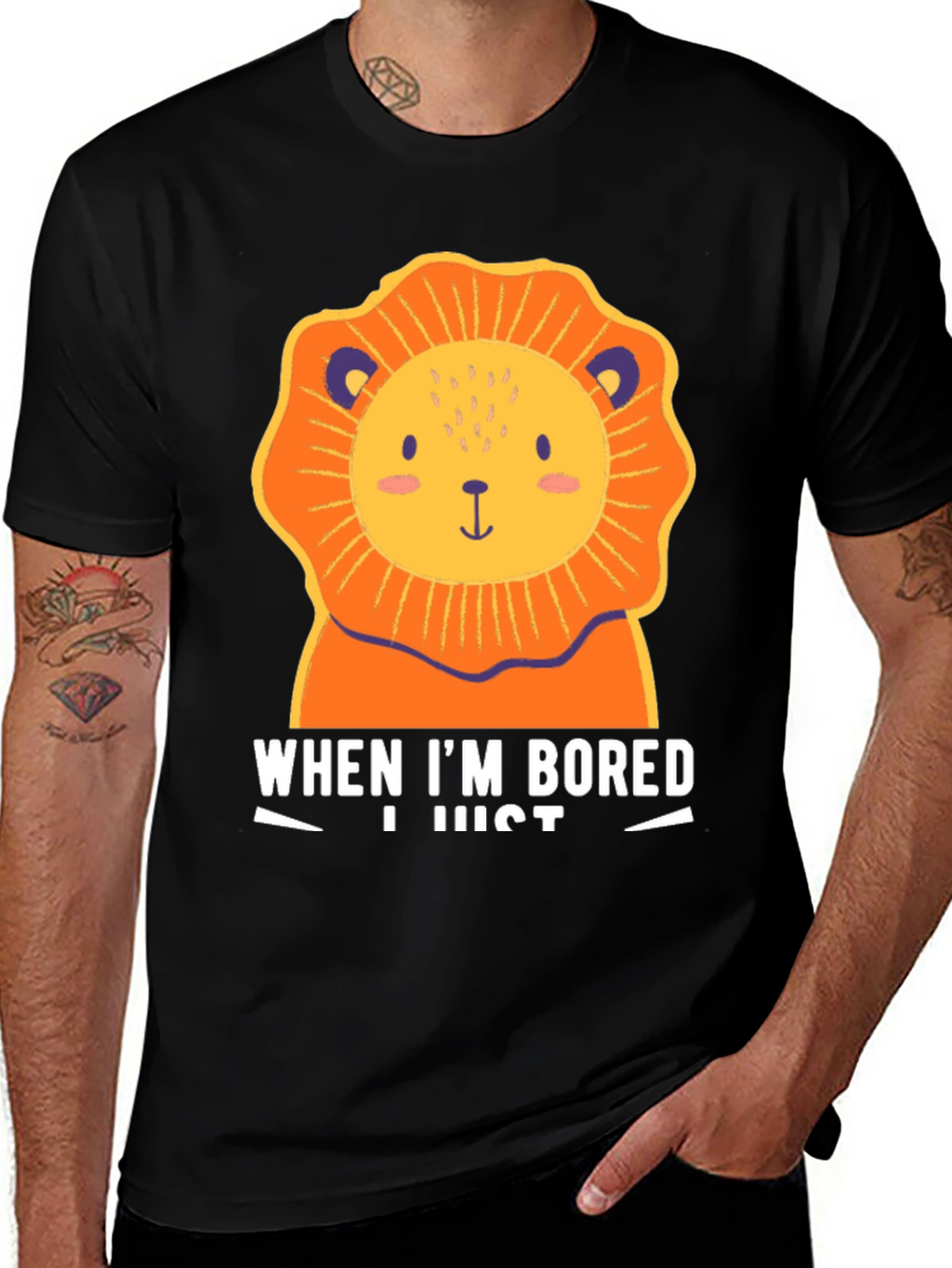 Bored Lion Graphic Tee
