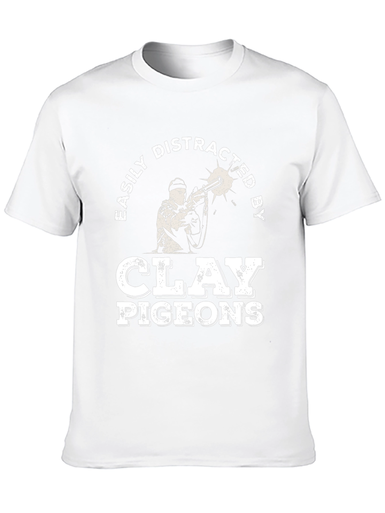 Easily Distracted By Clay Pigeons T-Shirt