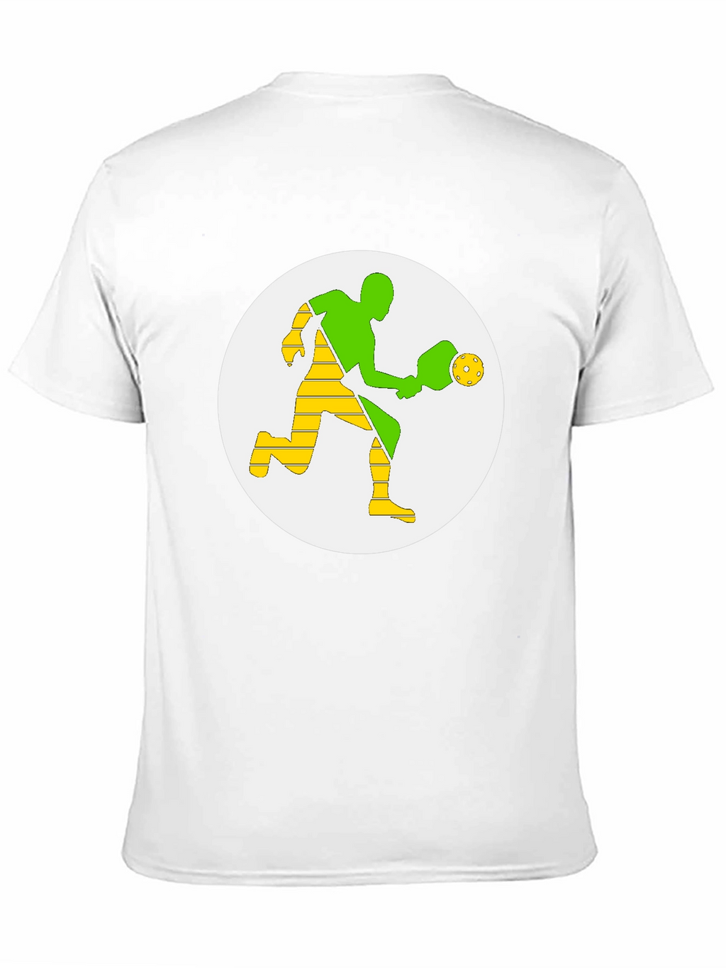 Pickleball Player Graphic Tee - Black