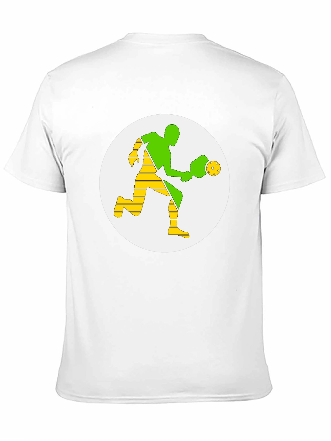 Pickleball Player Graphic Tee - Black