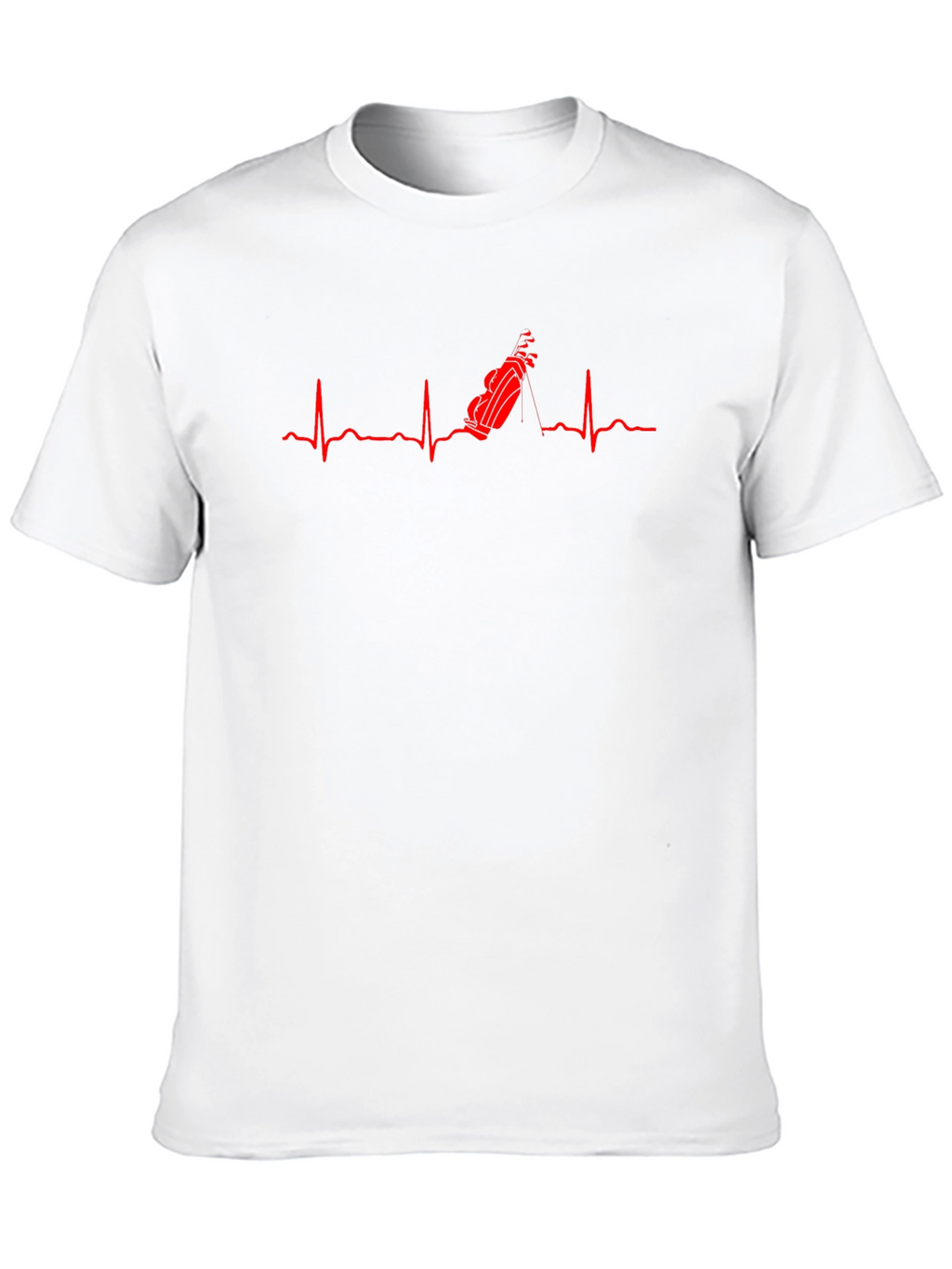 Golf Heartbeat T-Shirt