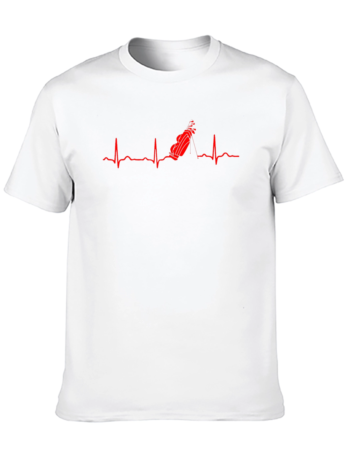Golf Heartbeat T-Shirt