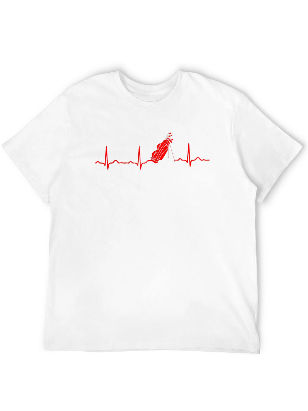 Golf Heartbeat T-Shirt