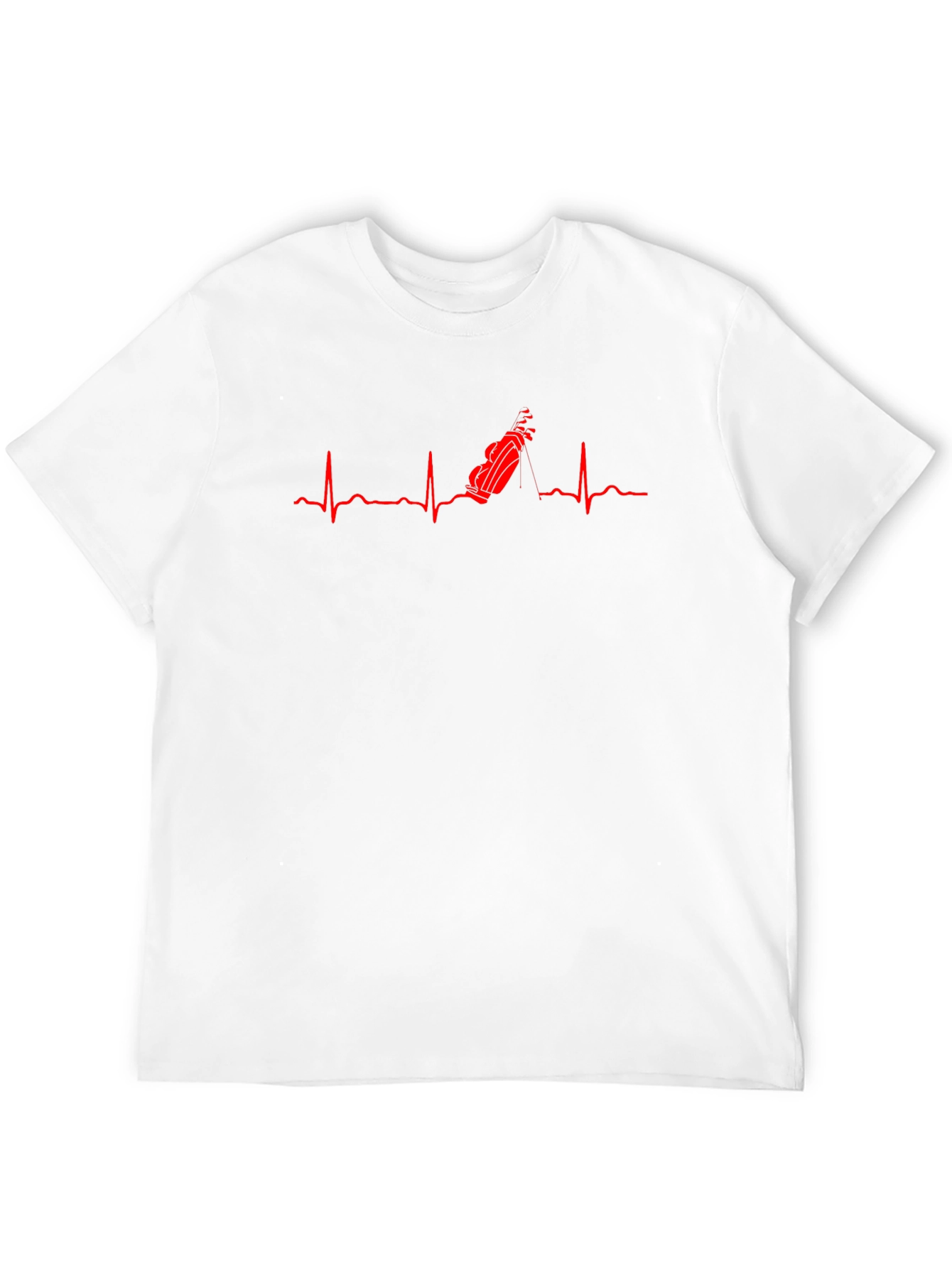 Golf Heartbeat T-Shirt