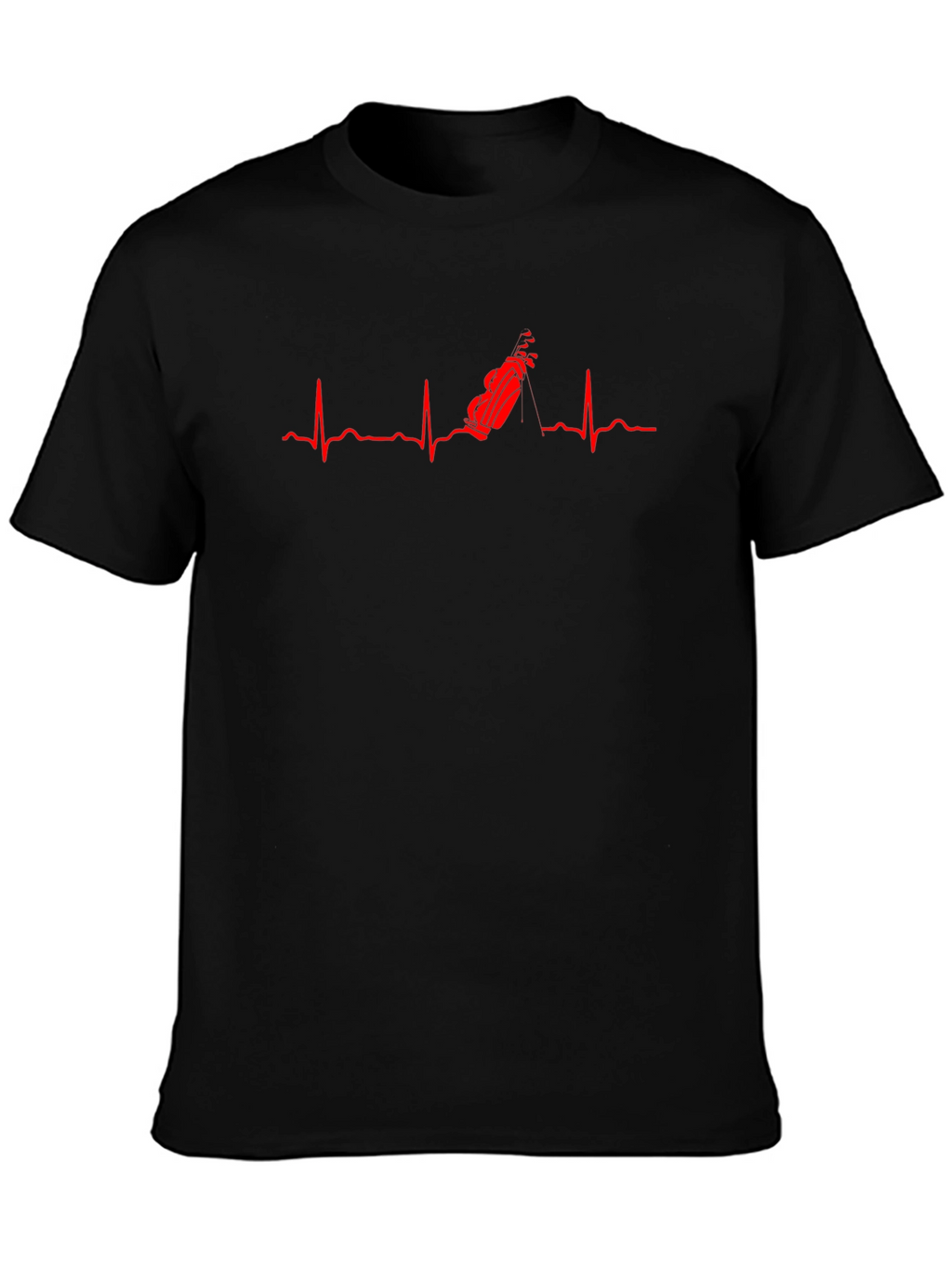 Golf Heartbeat T-Shirt