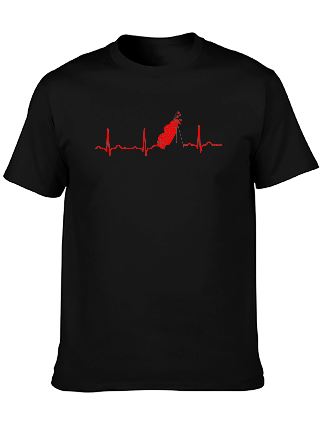 Golf Heartbeat T-Shirt
