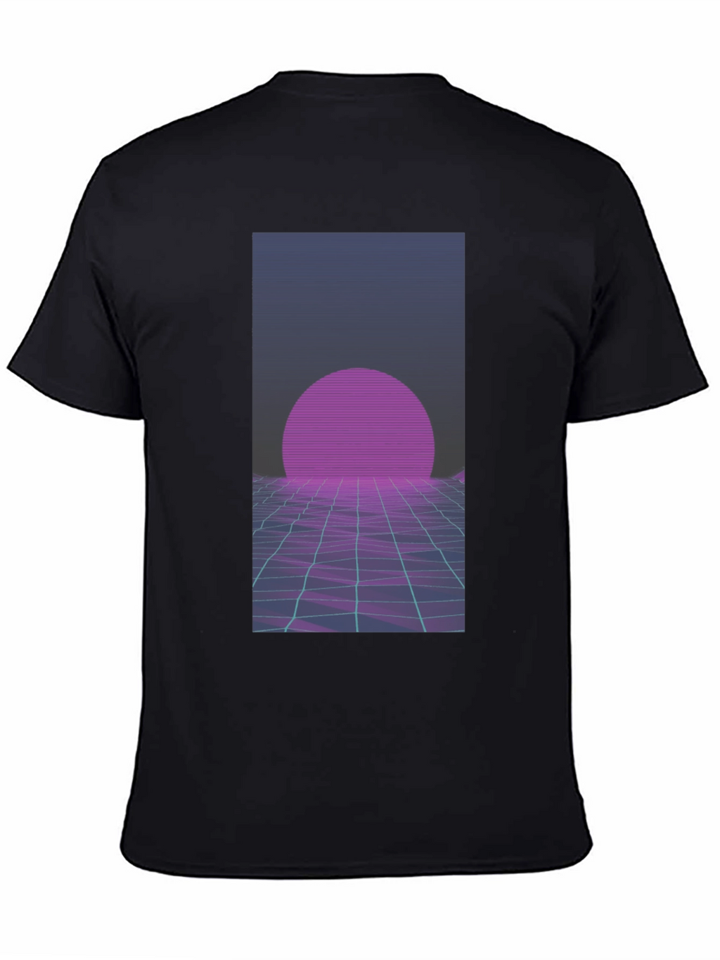 Retro Wave T-Shirt: 80s Style Sunset Graphic Tee