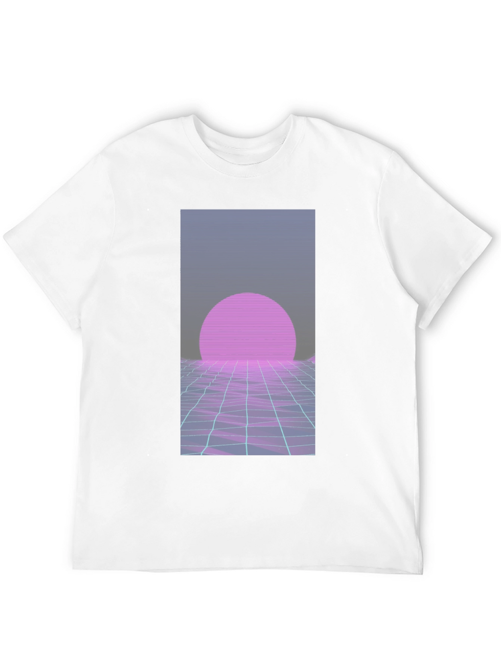 Retro Wave T-Shirt: 80s Style Sunset Graphic Tee
