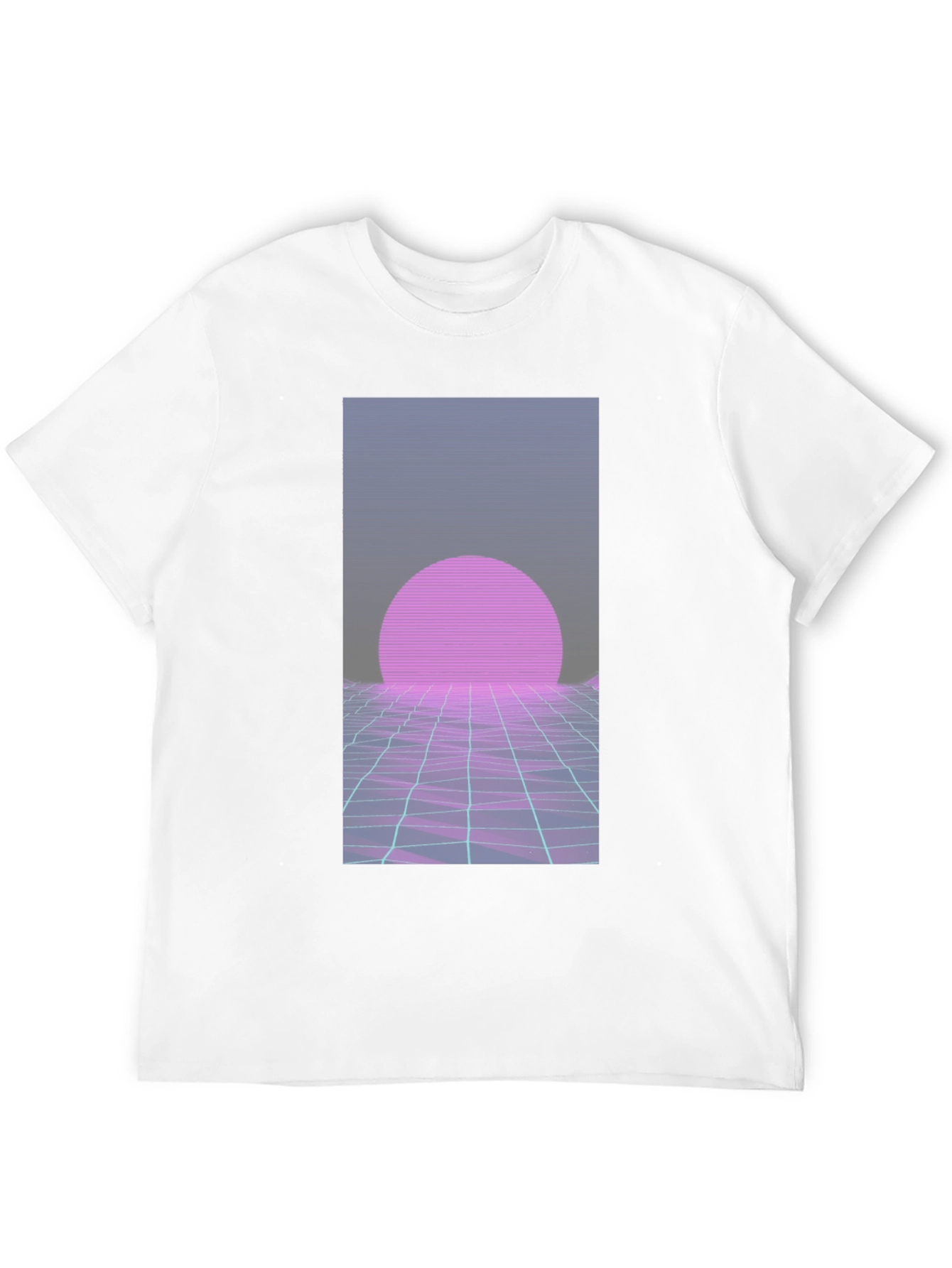 Retro Wave T-Shirt: 80s Style Sunset Graphic Tee