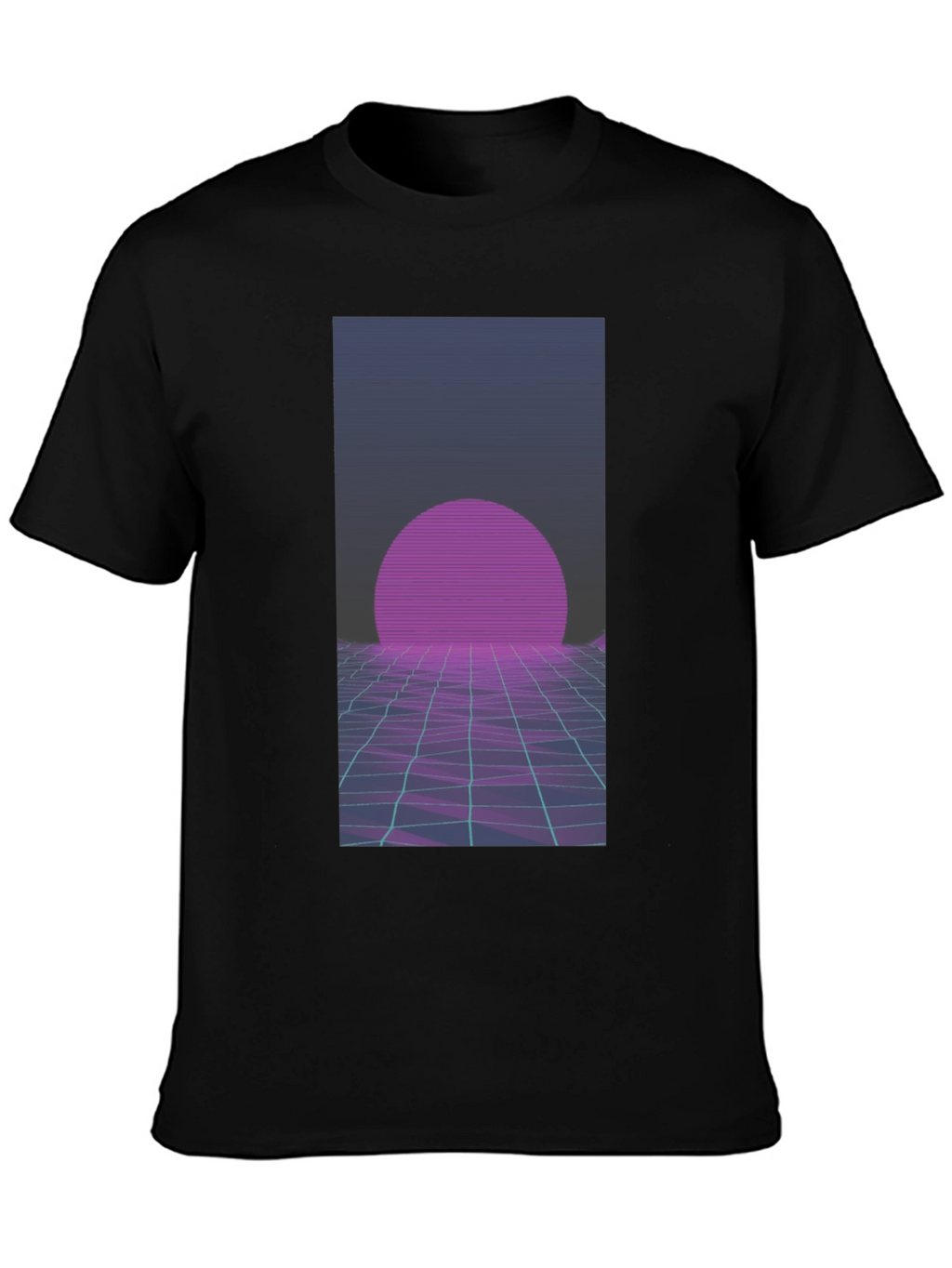 Retro Wave T-Shirt: 80s Style Sunset Graphic Tee