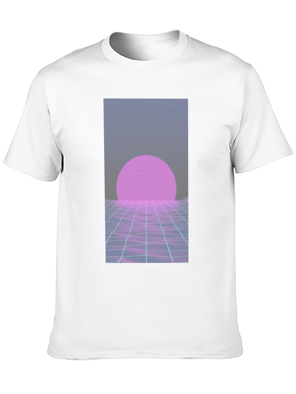 Retro Wave T-Shirt: 80s Style Sunset Graphic Tee