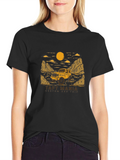 Taft Mania Custom Trip Black T-Shirt