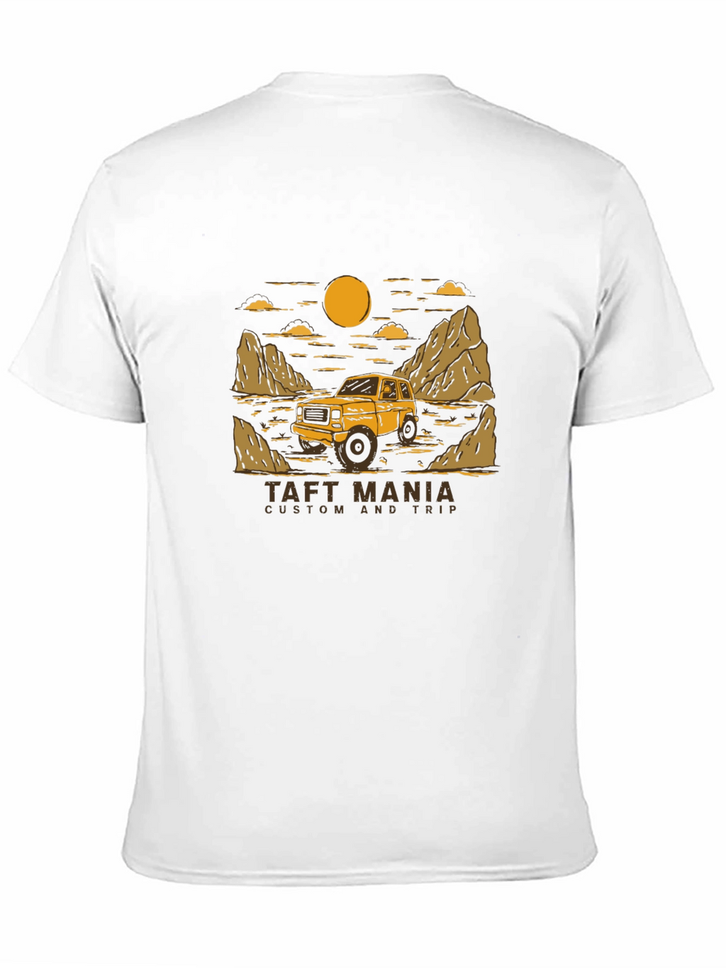 Taft Mania Custom Trip Black T-Shirt