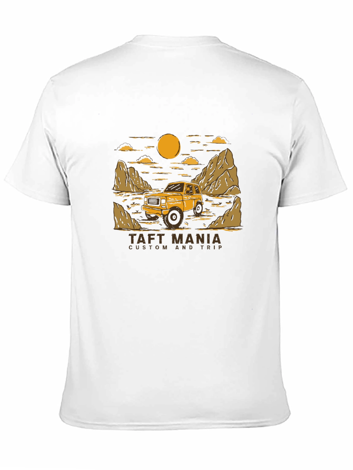 Taft Mania Custom Trip Black T-Shirt