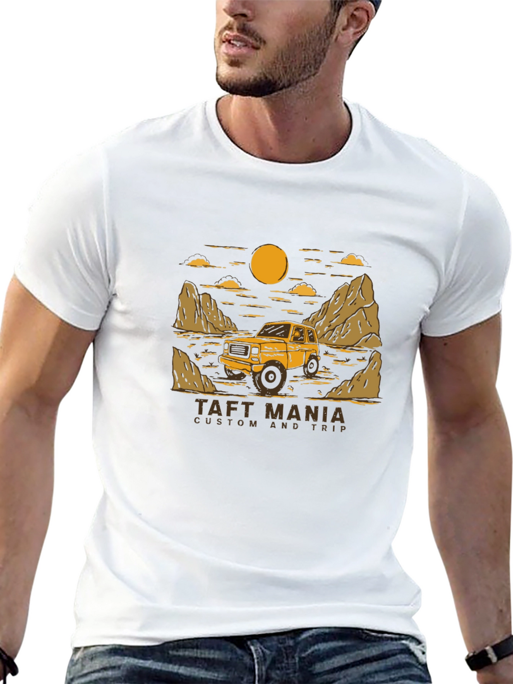 Taft Mania Custom Trip Black T-Shirt