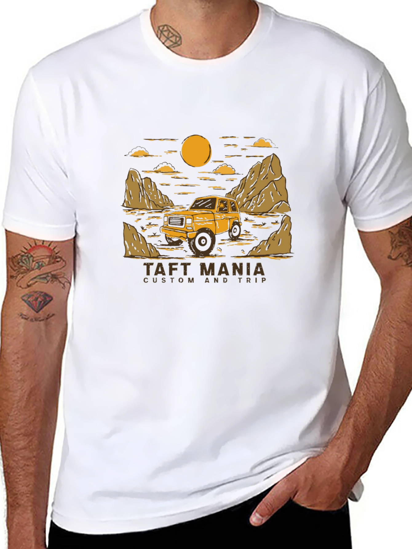 Taft Mania Custom Trip Black T-Shirt