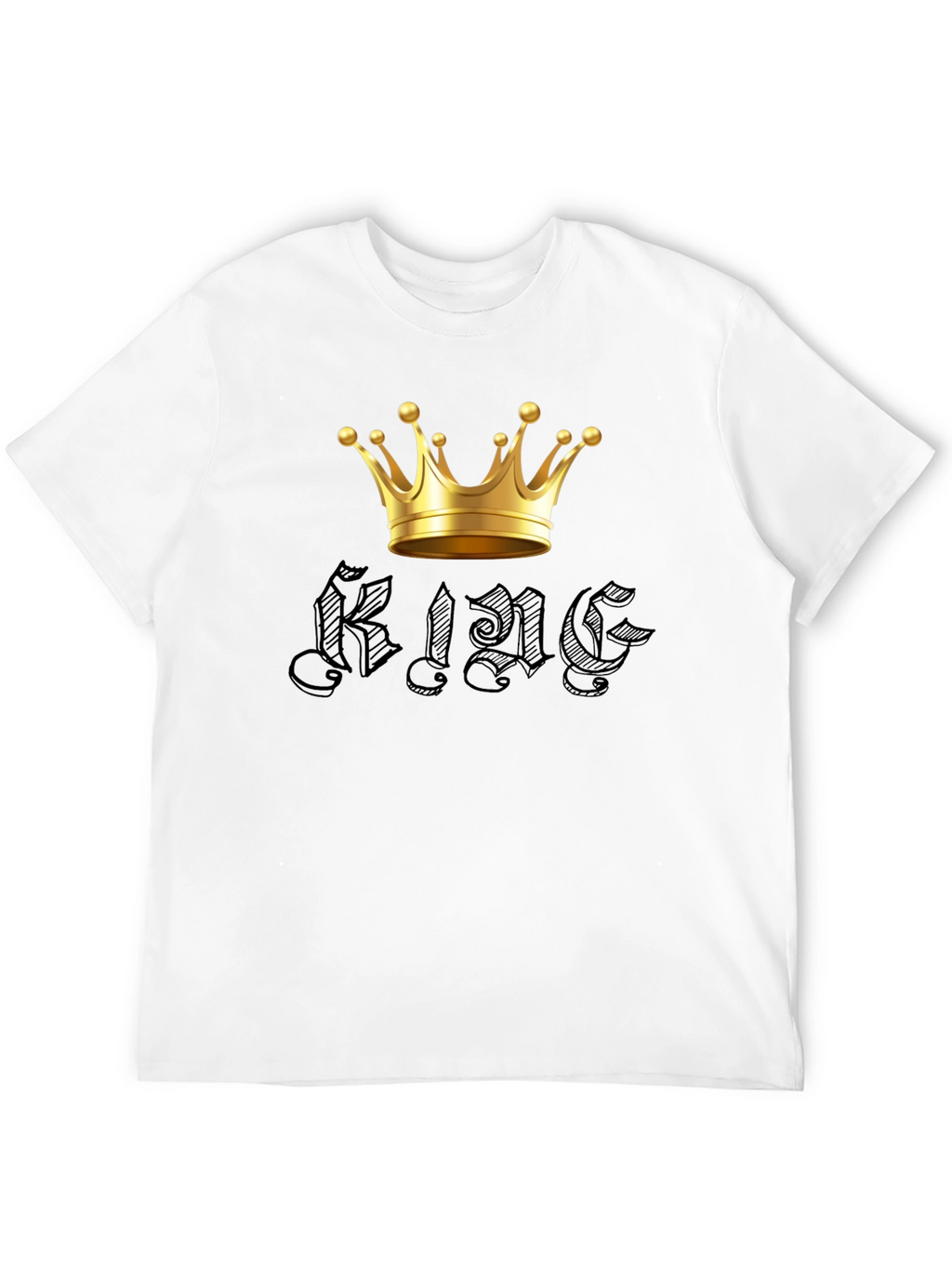 King Crown Graphic Tee - Mens Black T-Shirt