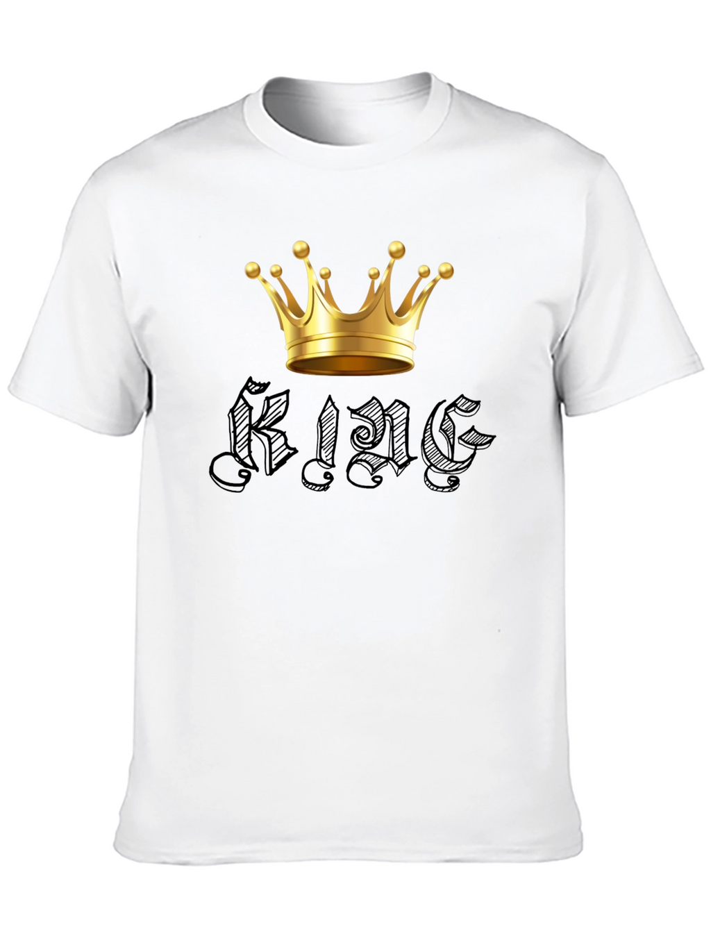 King Crown Graphic Tee - Mens Black T-Shirt