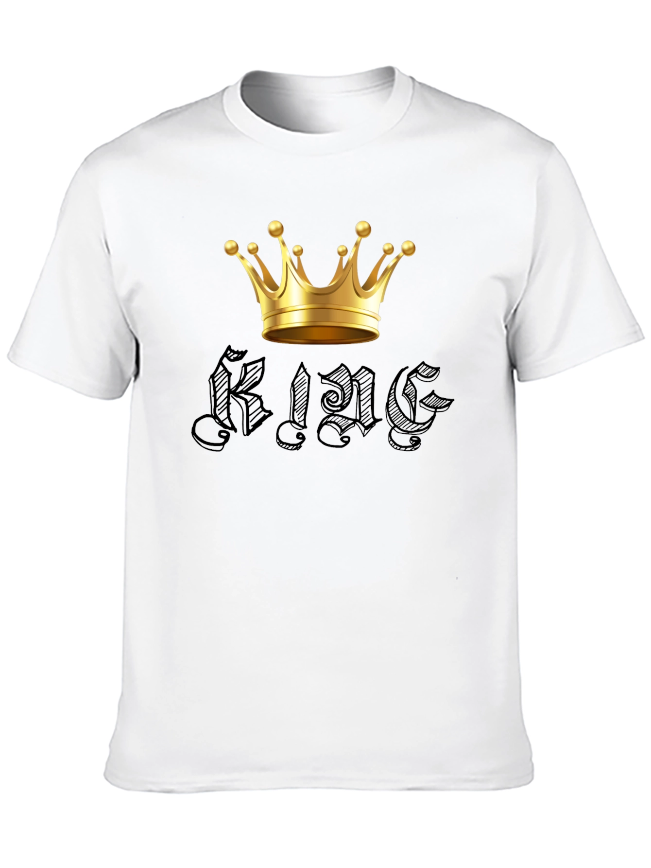 King Crown Graphic Tee - Mens Black T-Shirt