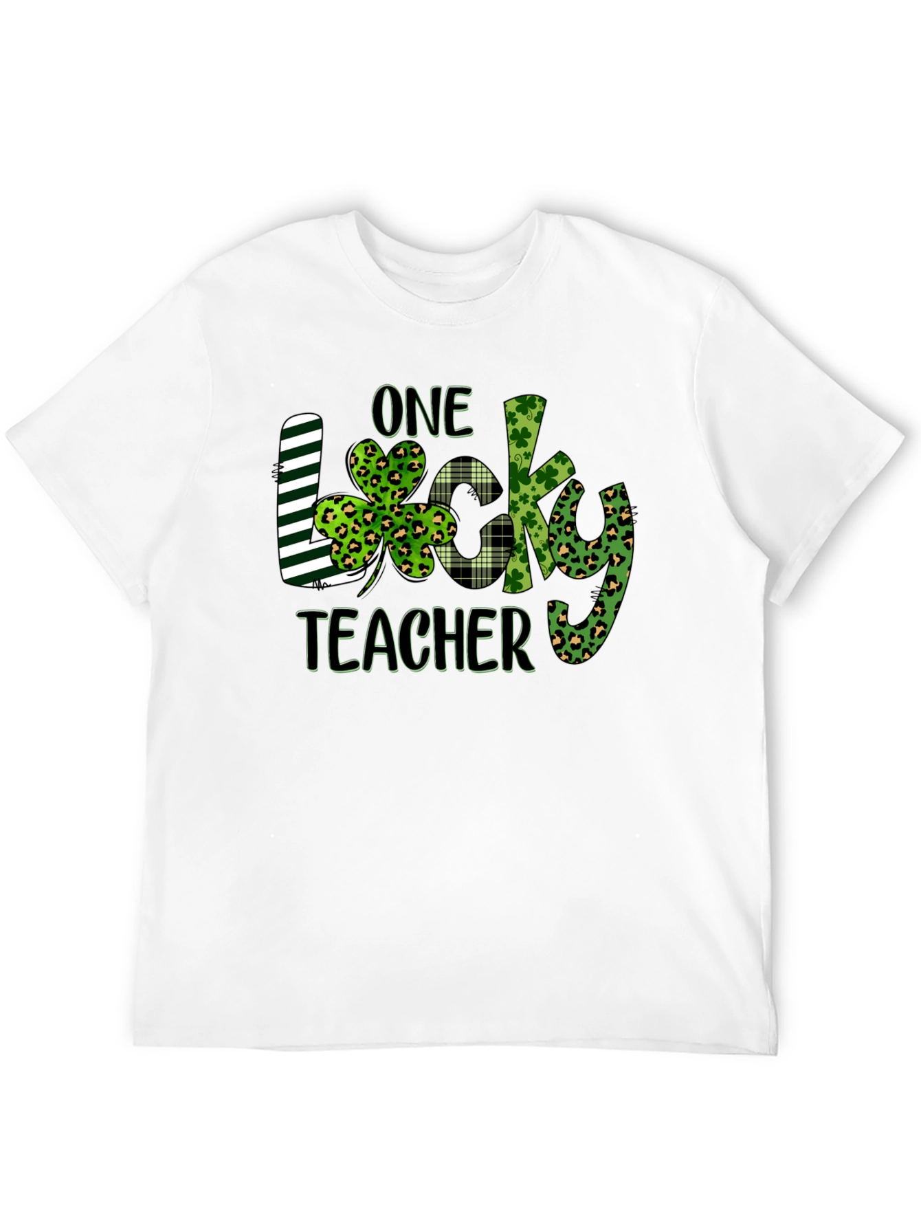 One Lucky Teacher St. Patricks Day T-Shirt