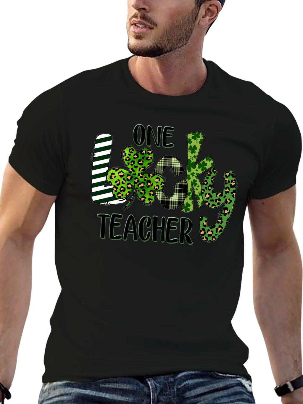 One Lucky Teacher St. Patricks Day T-Shirt