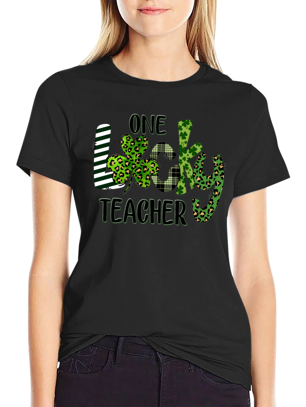 One Lucky Teacher St. Patricks Day T-Shirt