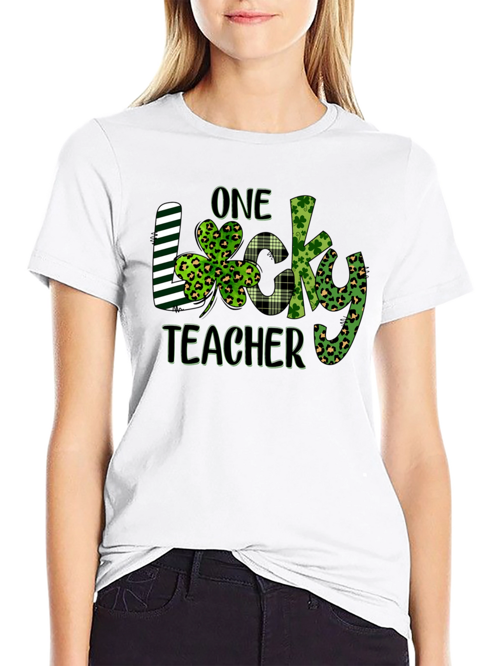 One Lucky Teacher St. Patricks Day T-Shirt