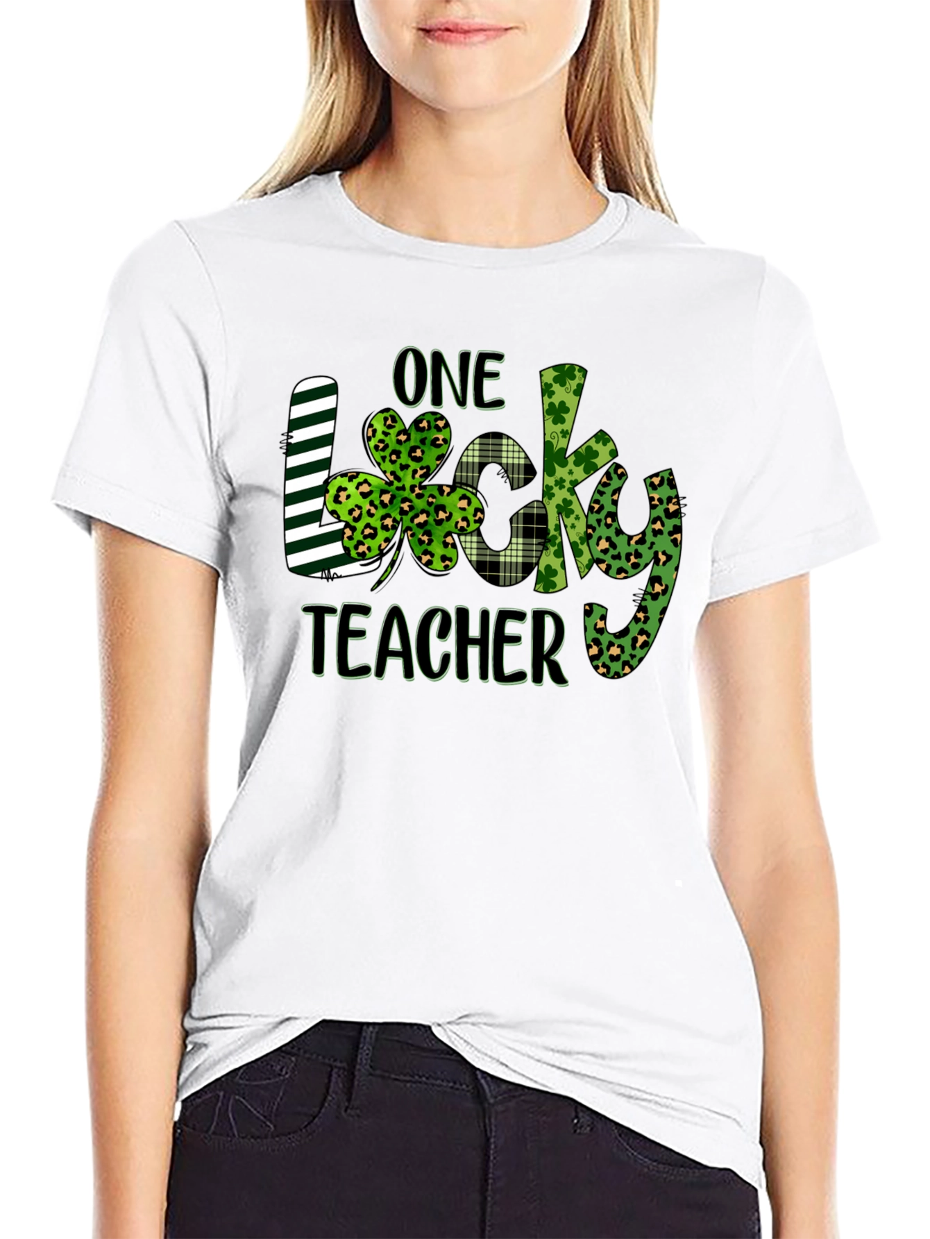 One Lucky Teacher St. Patricks Day T-Shirt