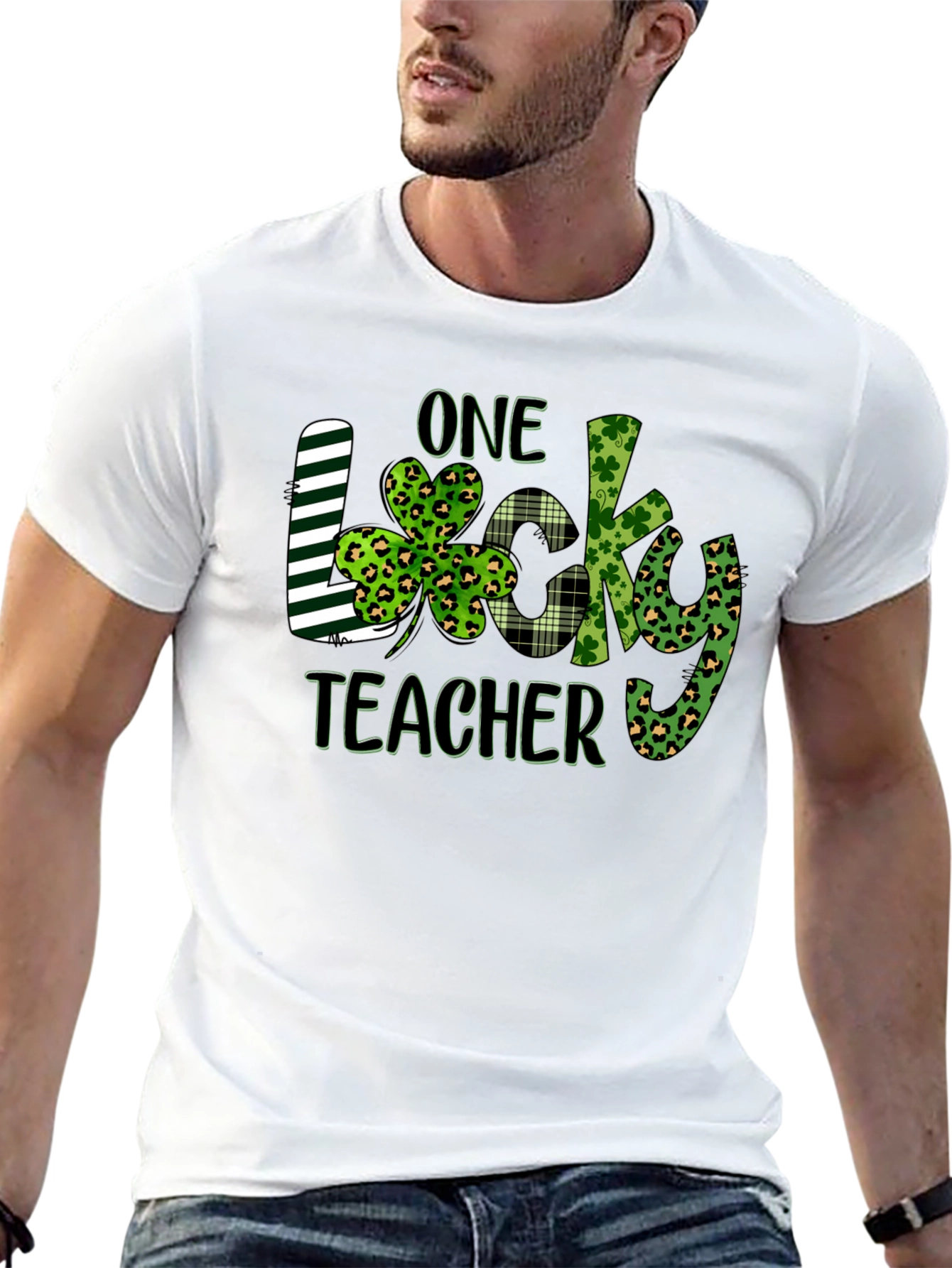 One Lucky Teacher St. Patricks Day T-Shirt