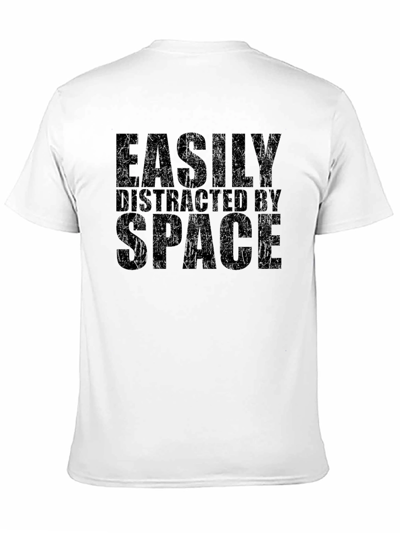 Easily Distracted By Space Graphic T-Shirt