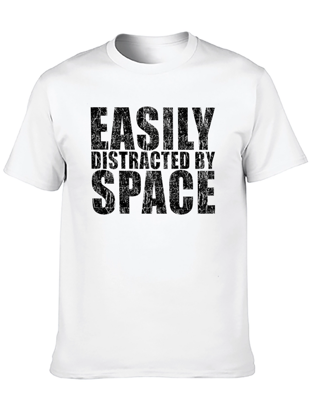 Easily Distracted By Space Graphic T-Shirt