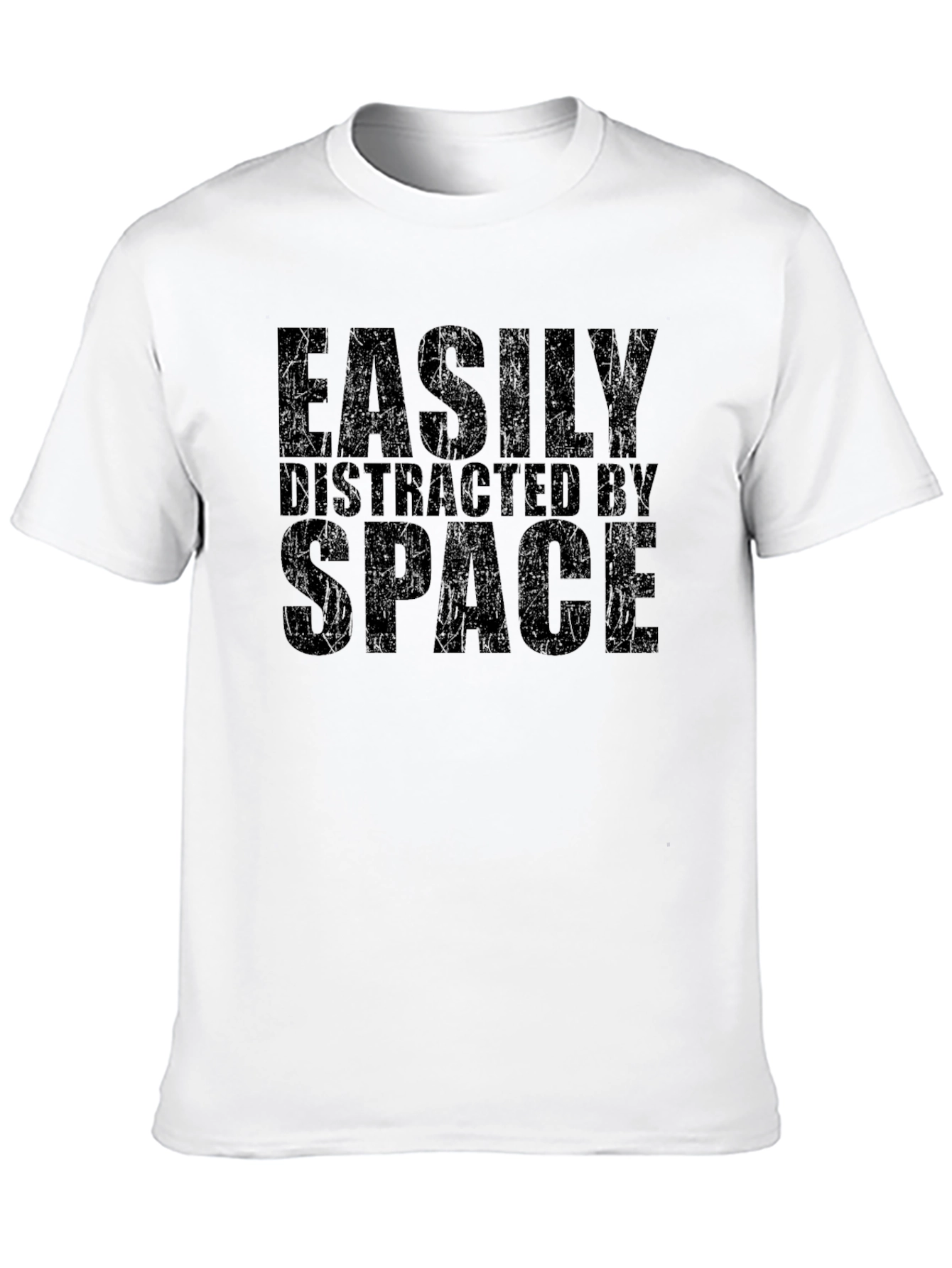 Easily Distracted By Space Graphic T-Shirt