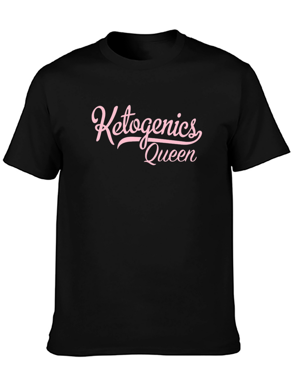 Ketogenic Diet Queen Black T-Shirt