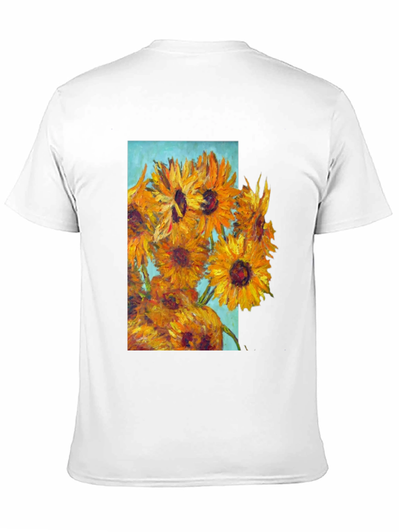 Sunflower Art Graphic T-Shirt