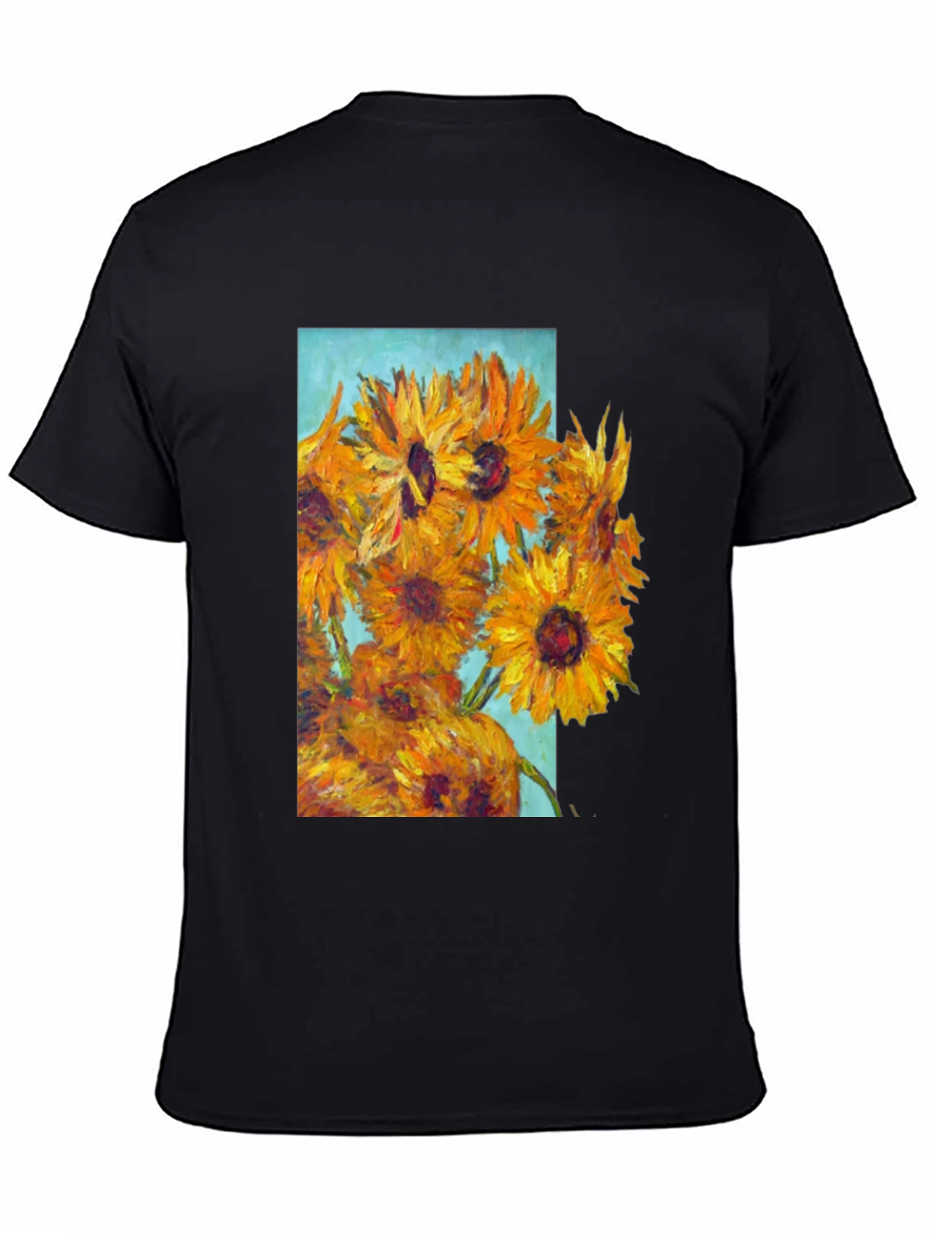 Sunflower Art Graphic T-Shirt