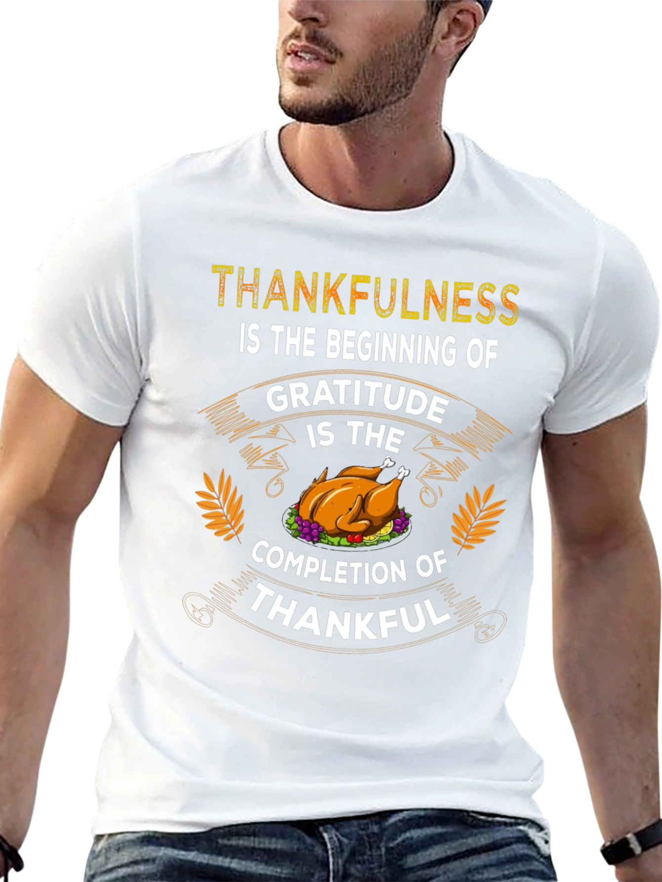 Thankfulness Gratitude Thanksgiving T-Shirt