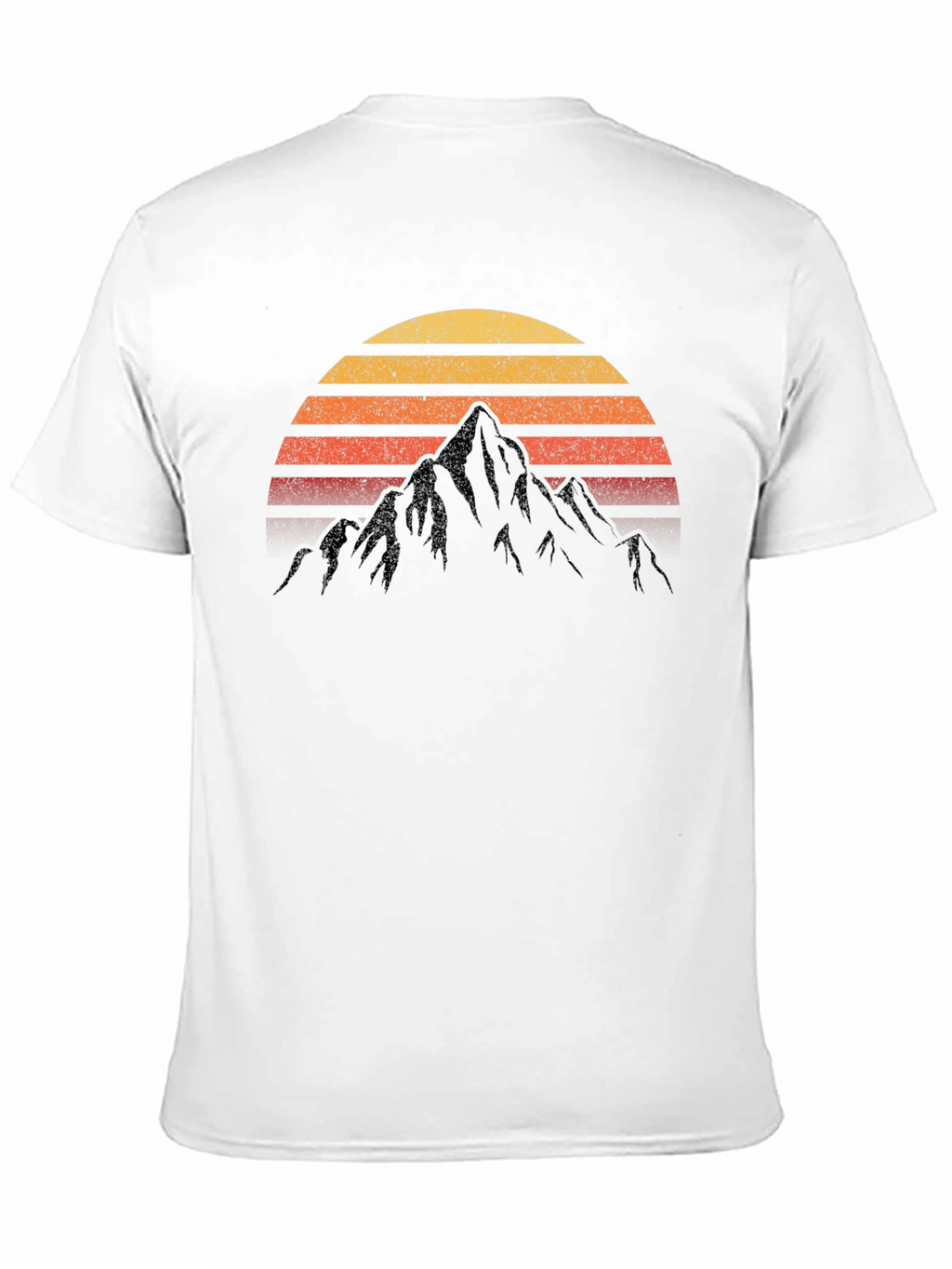 Retro Mountain Sunset T-Shirt