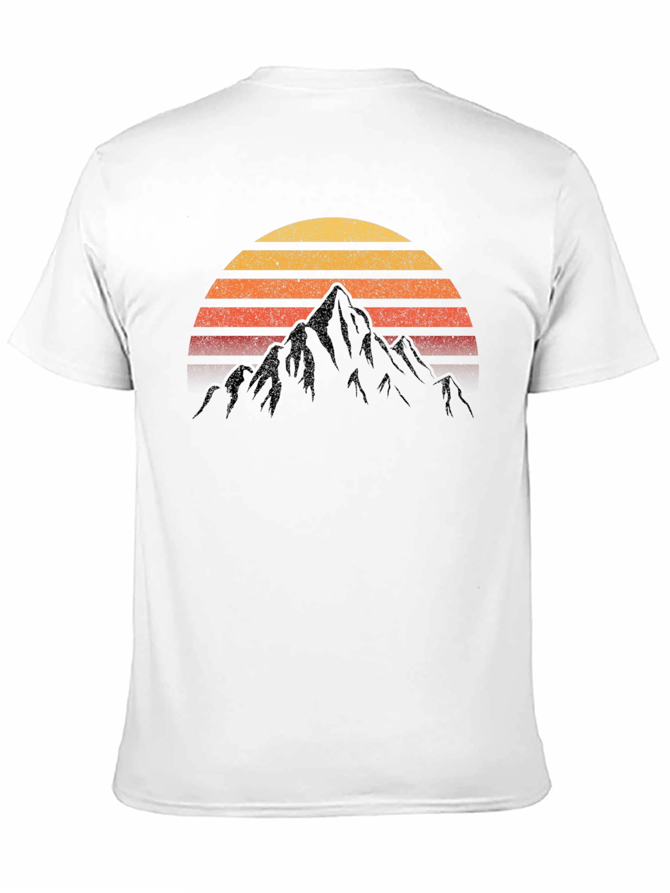 Retro Mountain Sunset T-Shirt