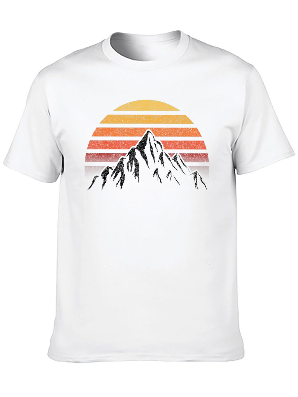 Retro Mountain Sunset T-Shirt