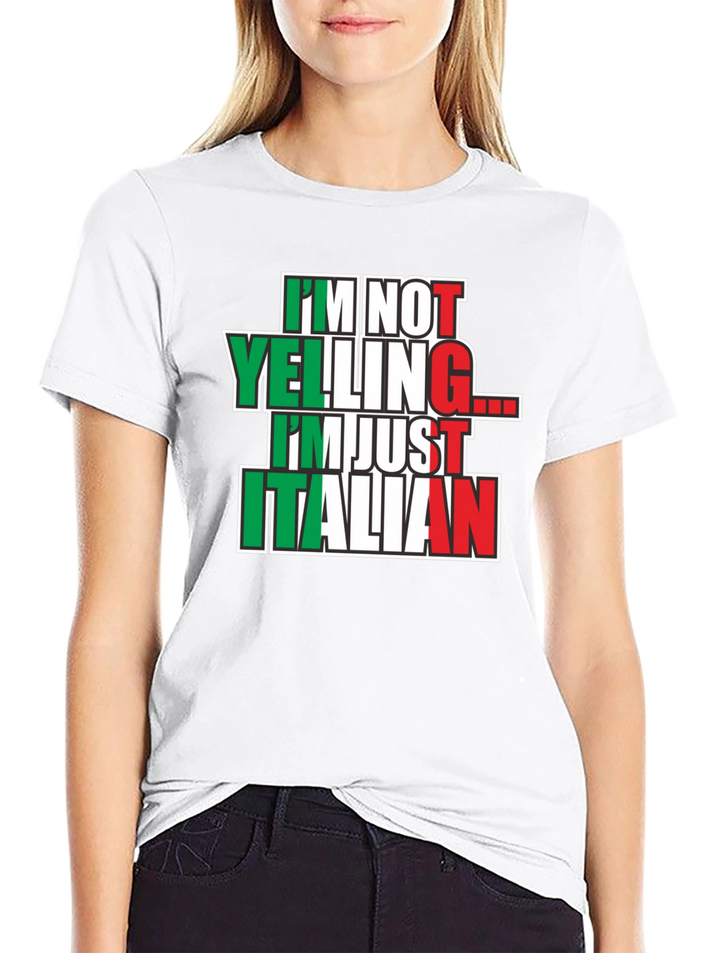 Im Not Yelling Im Just Italian T-Shirt