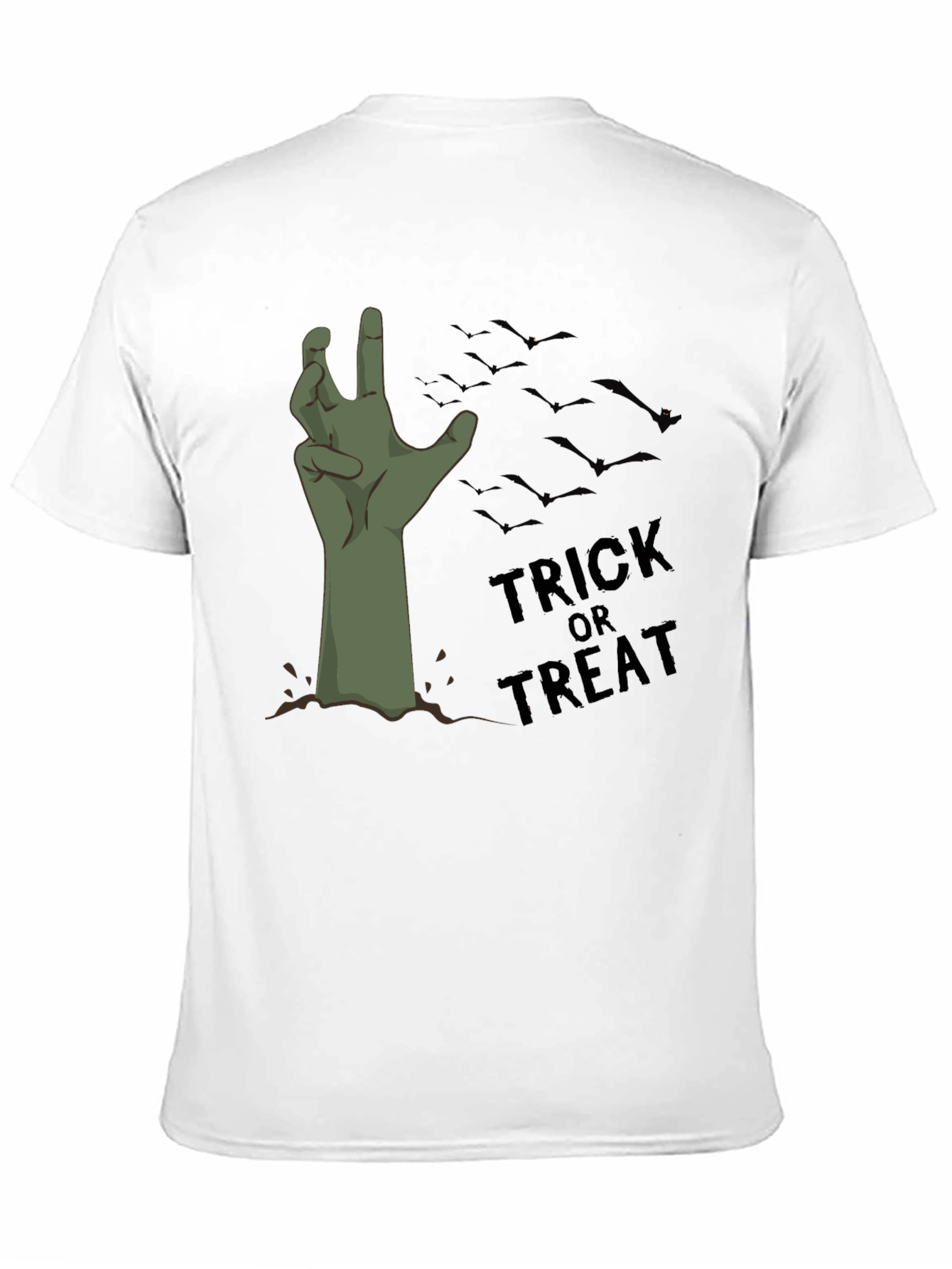 Halloween Zombie Hand Trick Or Treat T-Shirt