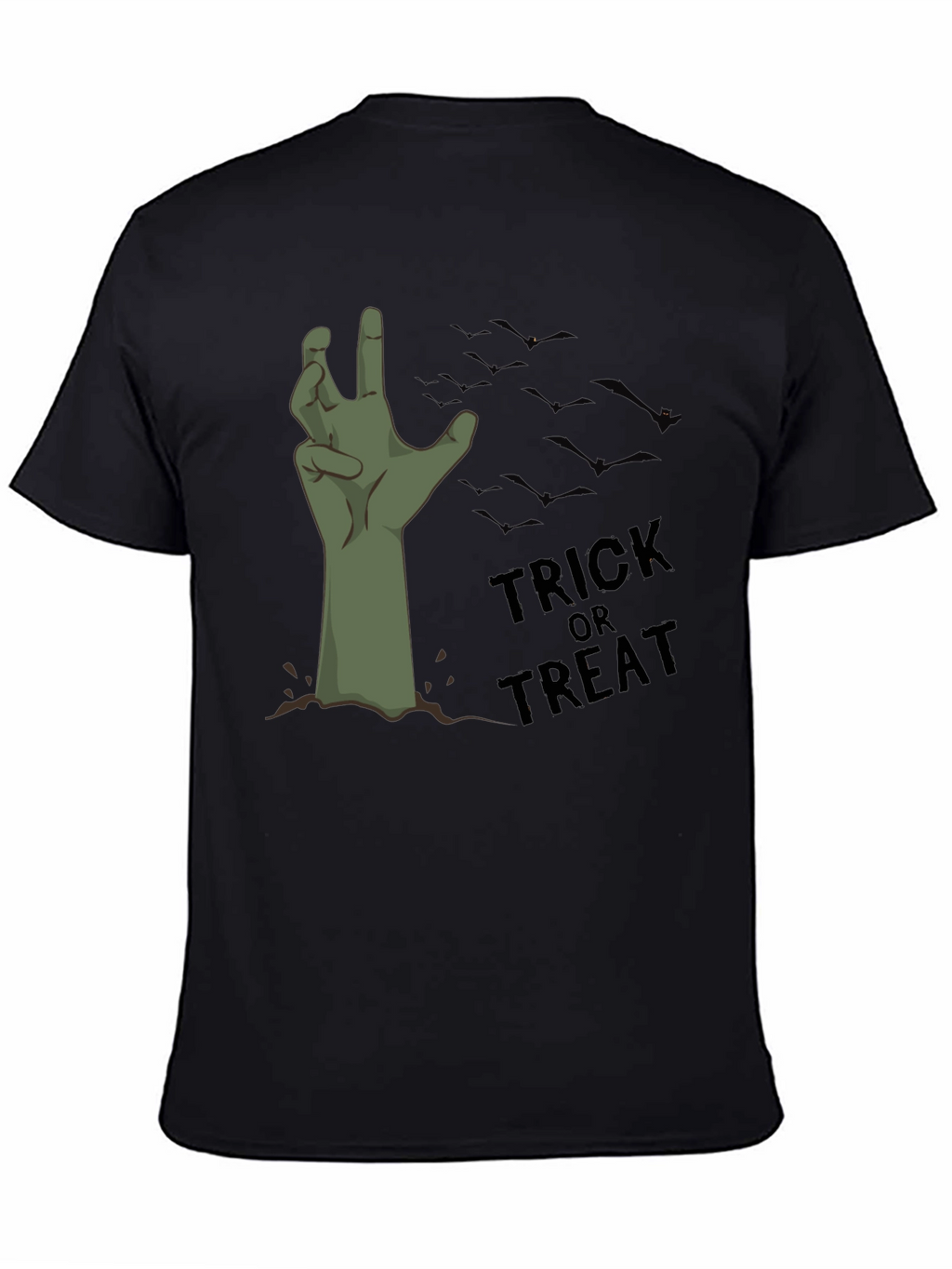 Halloween Zombie Hand Trick Or Treat T-Shirt