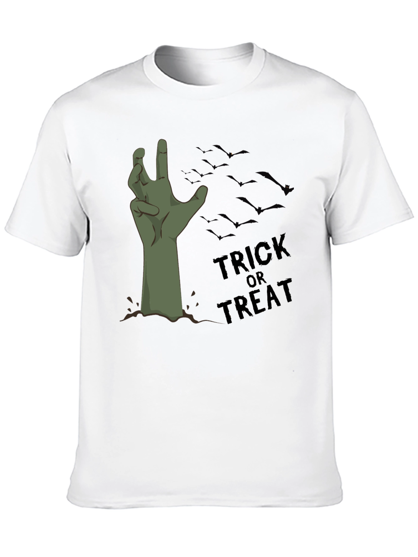 Halloween Zombie Hand Trick Or Treat T-Shirt